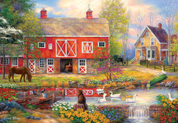 Puzzle Masterpieces: 2000 Piece Signature - Reflections on Country Living