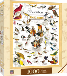 Puzzle Masterpieces: 1000 Piece Audubon - Songbirds