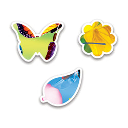 Puzzle Masterpieces: 1000 Piece Shaped Countours - Butterfly Surprise
