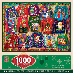 Puzzle Masterpieces: 1000 Piece Holiday - Holiday Sweaters
