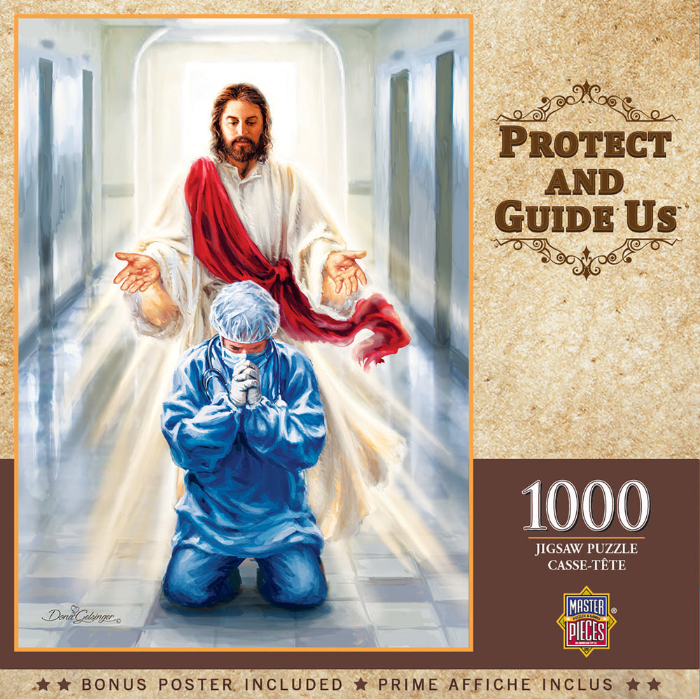 Puzzle Masterpieces: 1000 Piece Inspirational - Protect and Guide Us