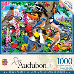 Puzzle Masterpieces: 1000 Piece Audubon - Spring Gathering