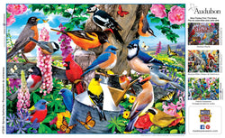Puzzle Masterpieces: 1000 Piece Audubon - Spring Gathering