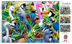 Puzzle Masterpieces: 1000 Piece Audubon - Colorful Companions
