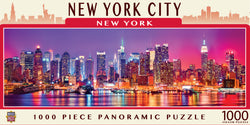 Puzzle Masterpieces: 1000 Piece Panoramic American Vistas - New York