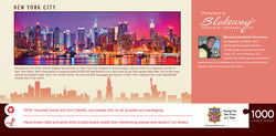 Puzzle Masterpieces: 1000 Piece Panoramic American Vistas - New York