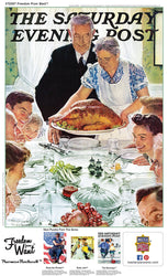 Puzzle Masterpieces: 1000 Piece Saturday Evening Post - Freedom from Want