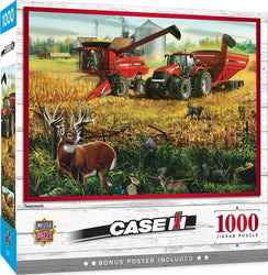 Puzzle Masterpieces: 1000 Piece Farmall Case IH - Teamwork