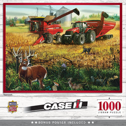 Puzzle Masterpieces: 1000 Piece Farmall Case IH - Teamwork