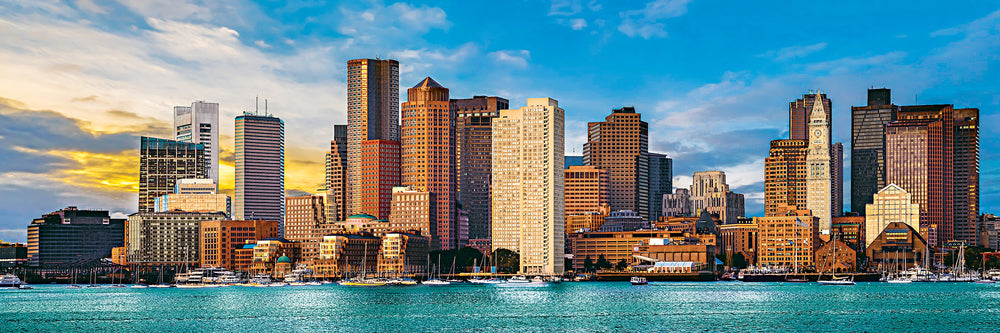Puzzle Masterpieces: 1000 Piece Panoramic American Vistas - Boston