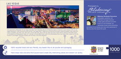 Puzzle Masterpieces: 1000 Piece Panoramic American Vistas - Las Vegas