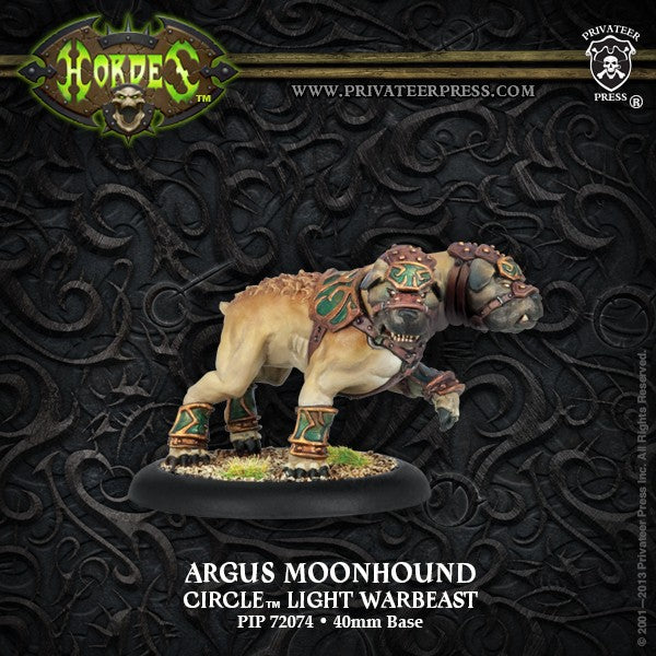 Hordes: Circle Orboros Light Warbeast - Argus Moonhound -SRO
