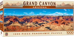 Puzzle Masterpieces: 1000 Piece Panoramic American Vistas - Grand Canyon