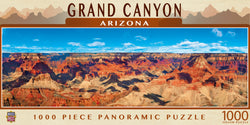 Puzzle Masterpieces: 1000 Piece Panoramic American Vistas - Grand Canyon