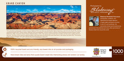 Puzzle Masterpieces: 1000 Piece Panoramic American Vistas - Grand Canyon