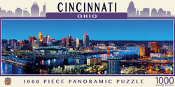 Puzzle Masterpieces: 1000 Piece Panoramic American Vistas - Cincinnati