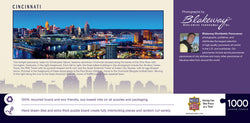 Puzzle Masterpieces: 1000 Piece Panoramic American Vistas - Cincinnati