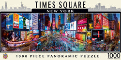 Puzzle Masterpieces: 1000 Piece Panoramic American Vistas - Times Square