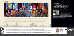 Puzzle Masterpieces: 1000 Piece Panoramic American Vistas - Times Square
