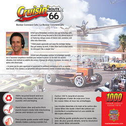 Puzzle Masterpieces: 1000 Piece Cruisin‘ Rt66 - Bomber Command Café