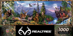 Puzzle Masterpieces: 1000 Piece Panoramic RealTree -