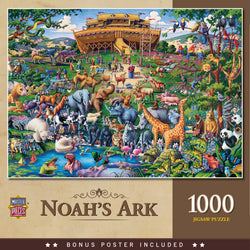 Puzzle Masterpieces: 1000 Piece Inspirational - Noah’s Ark