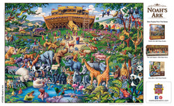Puzzle Masterpieces: 1000 Piece Inspirational - Noah’s Ark