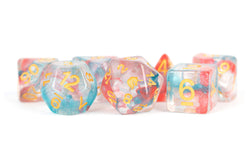 Dice Metallic Dice Co: Poly 7 Set Unicorn