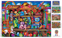 Puzzle Masterpieces: 1000 Piece Seek & Find - Secret Toy Heaven