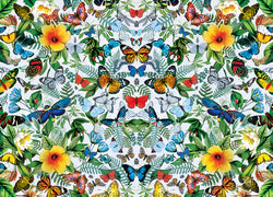 Puzzle Masterpieces: 1000 Piece Replica - Butterflies