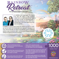 Puzzle Masterpieces: 1000 Piece Retreat - Over the Rainbow