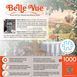 Puzzle Masterpieces: 1000 Piece Belle Vue - Tuscany Hills View