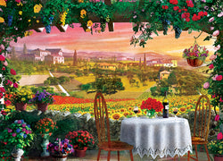 Puzzle Masterpieces: 1000 Piece Belle Vue - Tuscany Hills View