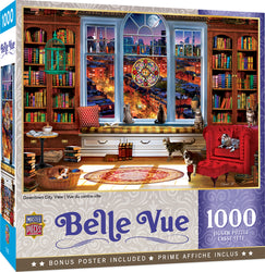 Puzzle Masterpieces: 1000 Piece Belle Vue - Downtown City View