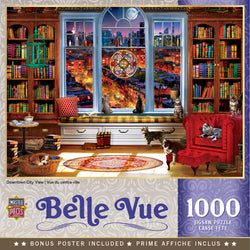 Puzzle Masterpieces: 1000 Piece Belle Vue - Downtown City View