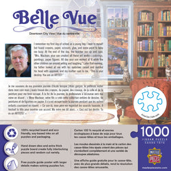 Puzzle Masterpieces: 1000 Piece Belle Vue - Downtown City View