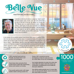 Puzzle Masterpieces: 1000 Piece Belle Vue - Oceanfront View