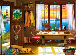 Puzzle Masterpieces: 1000 Piece Belle Vue - Oceanfront View
