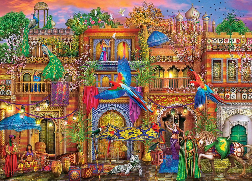 Puzzle Masterpieces: 1000 Piece Seek & Find - Arabian Nights