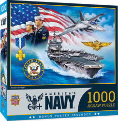 Puzzle Masterpieces: 1000 Piece U.S. Navy -