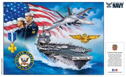 Puzzle Masterpieces: 1000 Piece U.S. Navy -