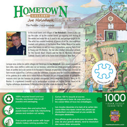 Puzzle Masterpieces: 1000 Piece Hometown Gallery - The Peddler