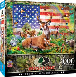 Puzzle Masterpieces: 1000 Piece Mossy Oak - Radiant Country