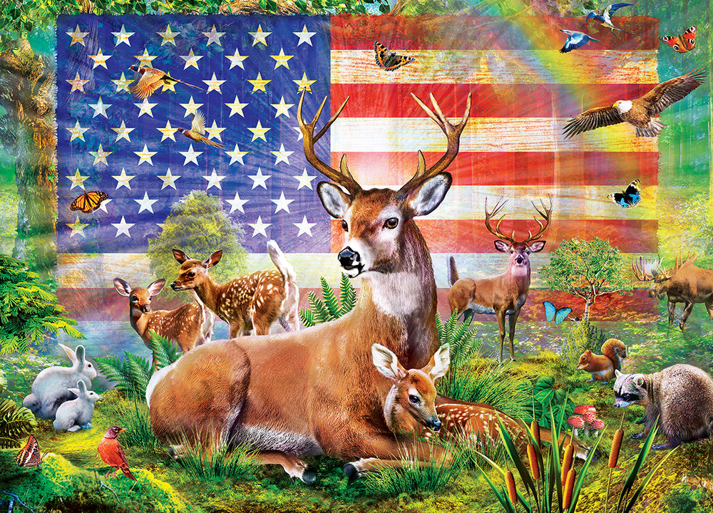 Puzzle Masterpieces: 1000 Piece Mossy Oak - Radiant Country