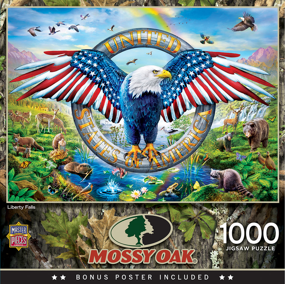 Puzzle Masterpieces: 1000 Piece Mossy Oak - Liberty Falls