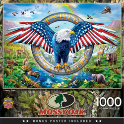 Puzzle Masterpieces: 1000 Piece Mossy Oak - Liberty Falls