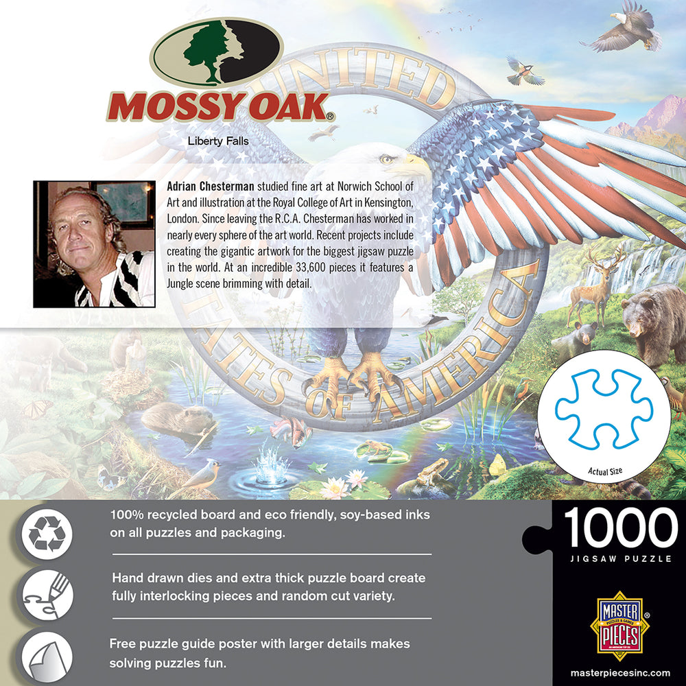 Puzzle Masterpieces: 1000 Piece Mossy Oak - Liberty Falls