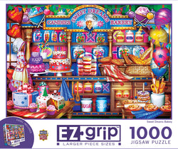 Puzzle Masterpieces: 1000 Piece EzGrip Sweet Dreams Bakery