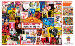Puzzle Masterpieces: 1000 Piece Flashbacks - Movie Posters
