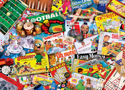 Puzzle Masterpieces: 1000 Piece Flashbacks - Family Game Night